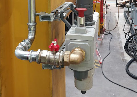 dostawa i montaż instalacji pneumatycznej na obszar produkcyjny Szczecin